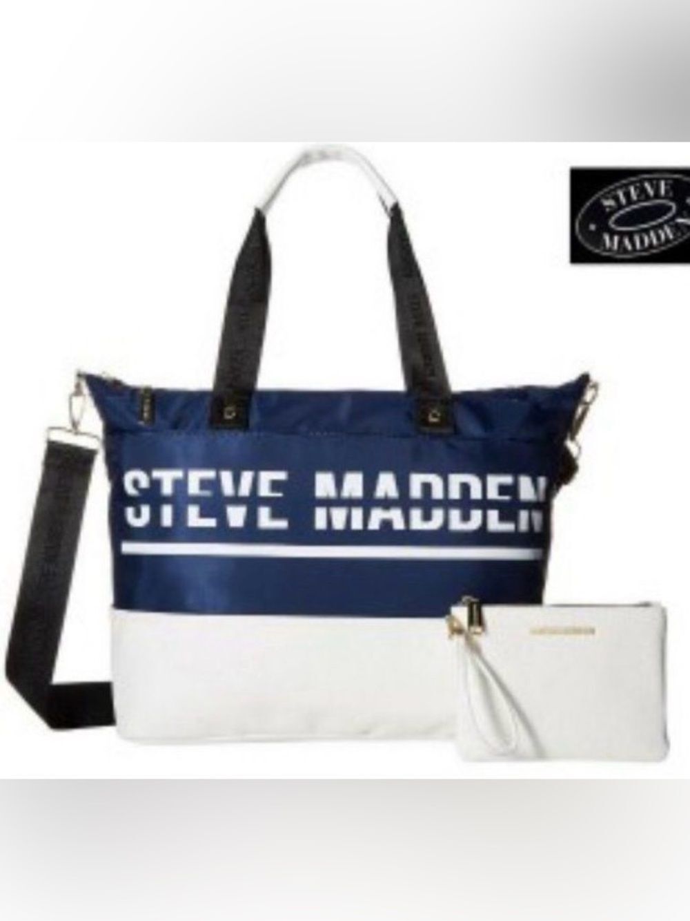 NWT Steve Madden Duffle Crossbody Bag & Wristlet
